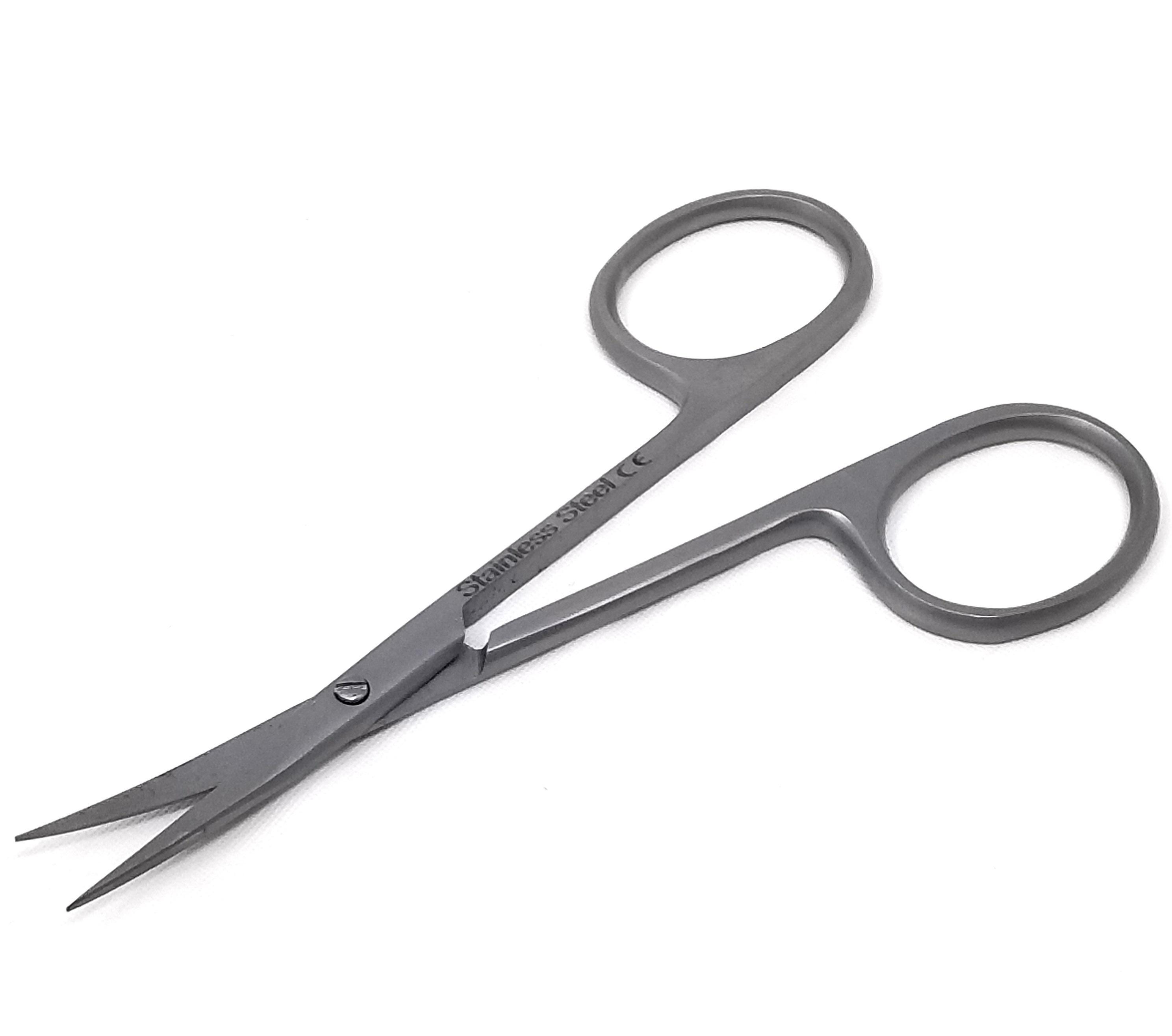 Handmade Curved Cuticle Scissor Nails Care Nipper Stainless Steel ...