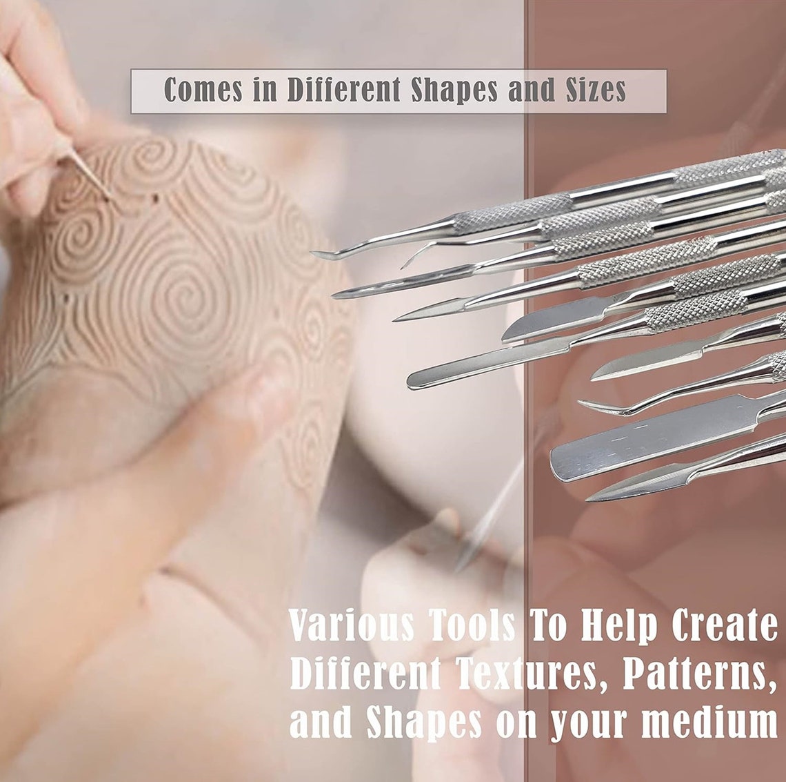 Professional Clay Tool to Do Trimming, Carving, Sculpture Work, Clay ...