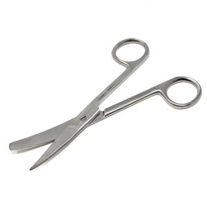 Curved Blade Embroidery Thread Scissors, Stainless Steel, Sharp/Blunt Tips
