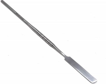 Effect Makeup, Artist Tool for Mixing Petrollium Jelly 7.25" | Foundation Shades | Halloween Wounds | SpecialStainless Steel Lab Spatula