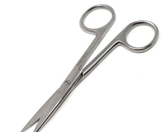 All Purpose Mini Shears 4.5" Sharp/Sharp Straight Blades, Stainless Steel