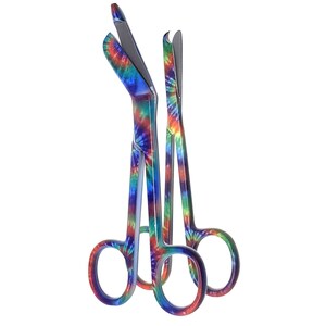 Vet Tech Week Nurse Gift Set Under 15 Dollars for Coworkers Student Interns Bandage Scissors 5.5&quot; + Stitch Scissors 4.5&quot;, Stainless Steel