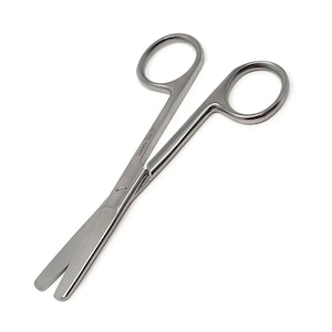 Multi-Purpose Scissors for Detail Work Blunt/Blunt 4.5" Straight Blades, Stainless Steel Utility Shears