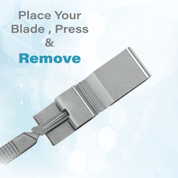 Scalpel shop blade remover