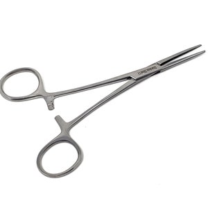 Fishing Gift Pliers 5.5&quot; Stainless Steel Locking Clamps Straight Serrations for Removing Hooks, Tying Flies Handling Fly Fishing Materials