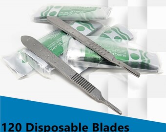 Lot De 600 Lames De Scalpel Stériles #10 #11 #15 #20 #21 #22 - Neuf, Pour Usage Chirurgical
