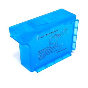 Dermaplane Blade Remover - 1 Handed No-Touch Safe Disposal Tool - Holds 100 Blades