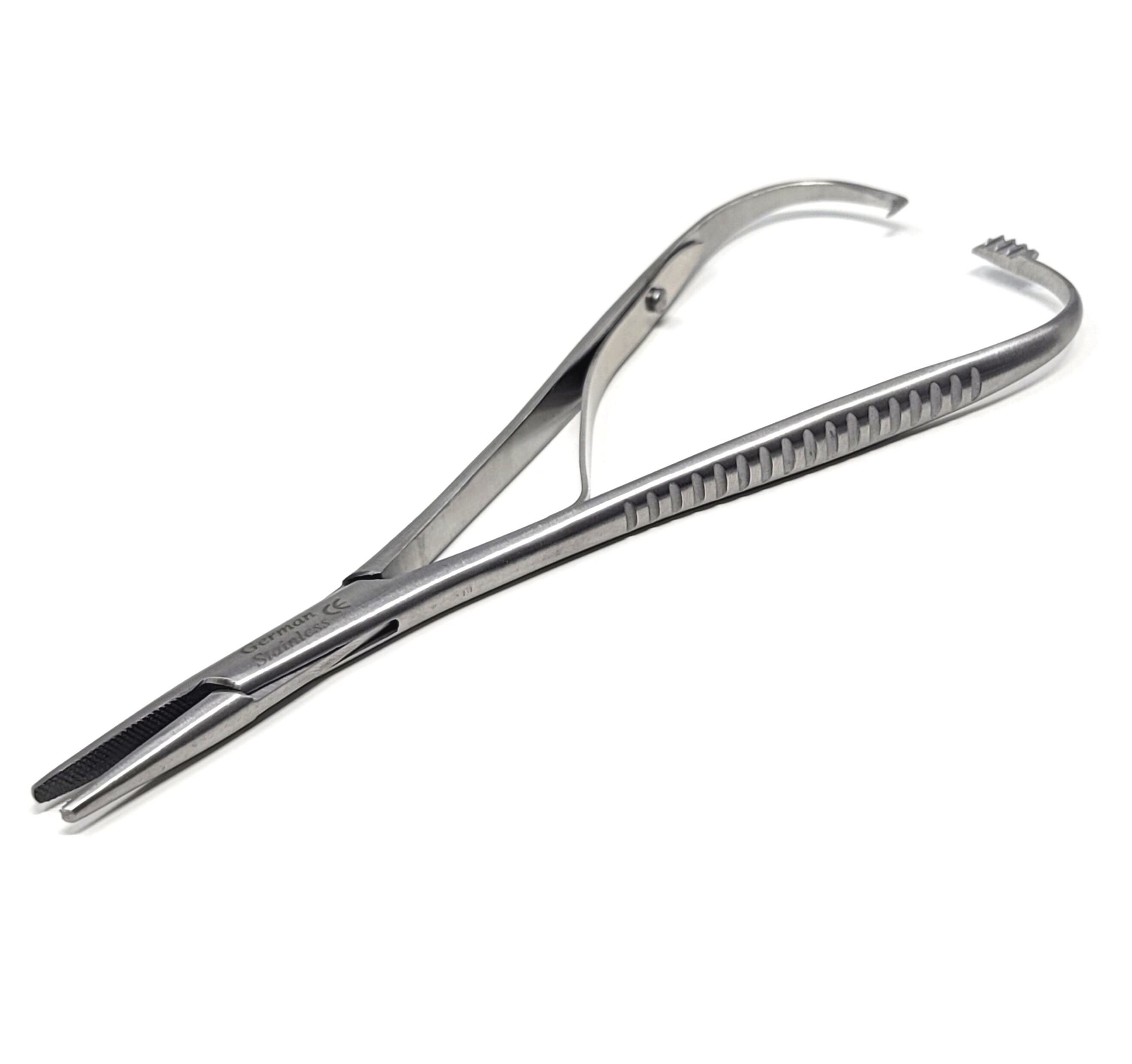 Lot De 2 Pinces Droites Incurvées Acier Inoxydable 25,4 Cm - Panther Pour Pêche Et Loisirs
