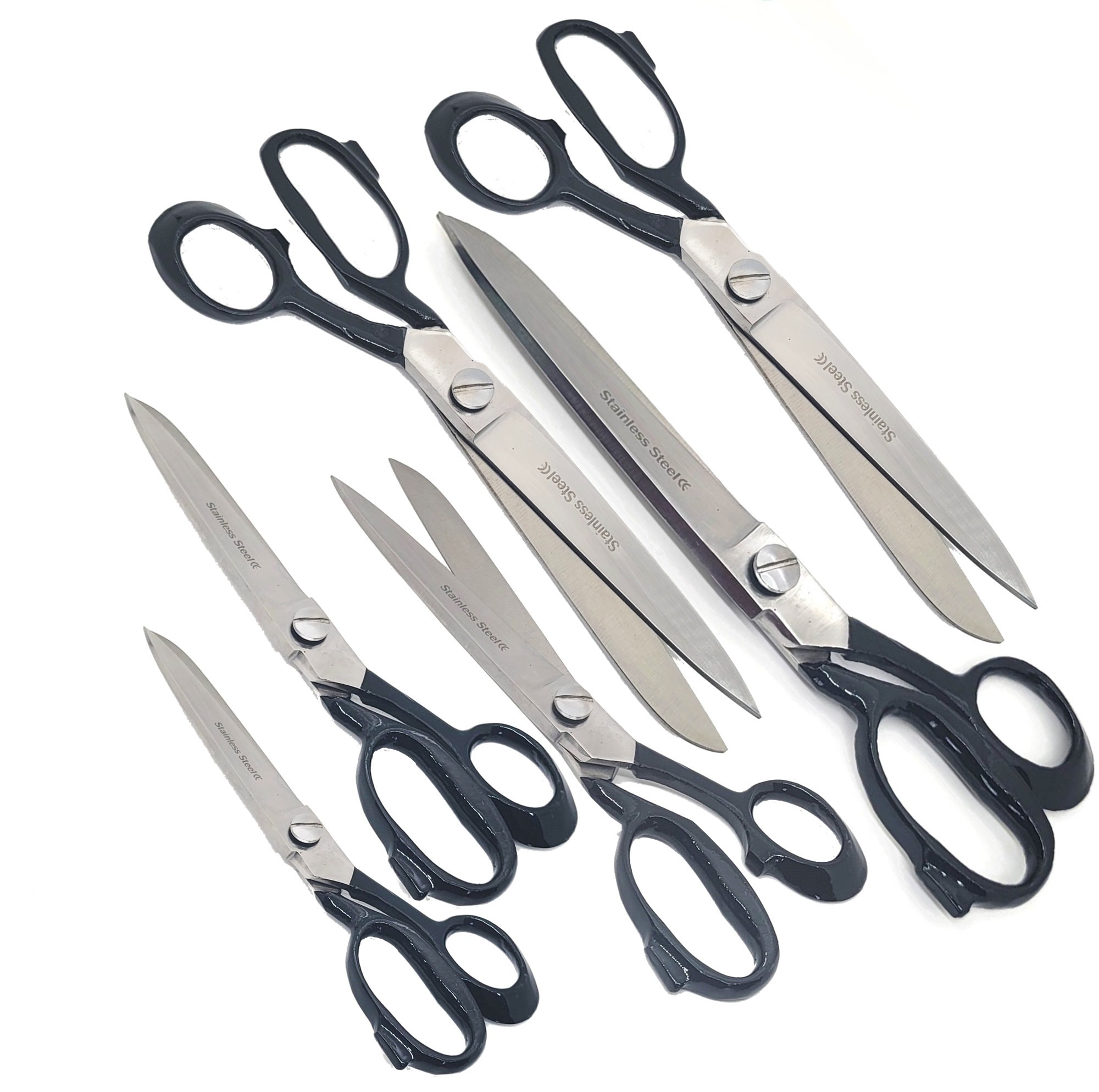 Fabric Shears Stainless Steel 12 Heavy Duty Tailor Scissors Extra Large Etsy UK