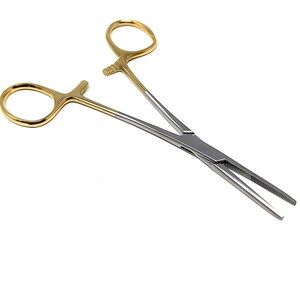 ODM 5" Straight Hemostat Forceps – Locking, Stainless Steel, Halsted Mosquito, 5-Pack-548501
