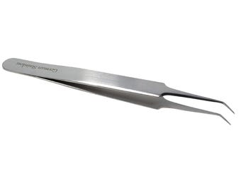 Stainless Steel Fine Point Tweezers for Making Handcrafted Bookmarks Crafted with Pressed Flowers, Pickup Dried Pressed Daisies