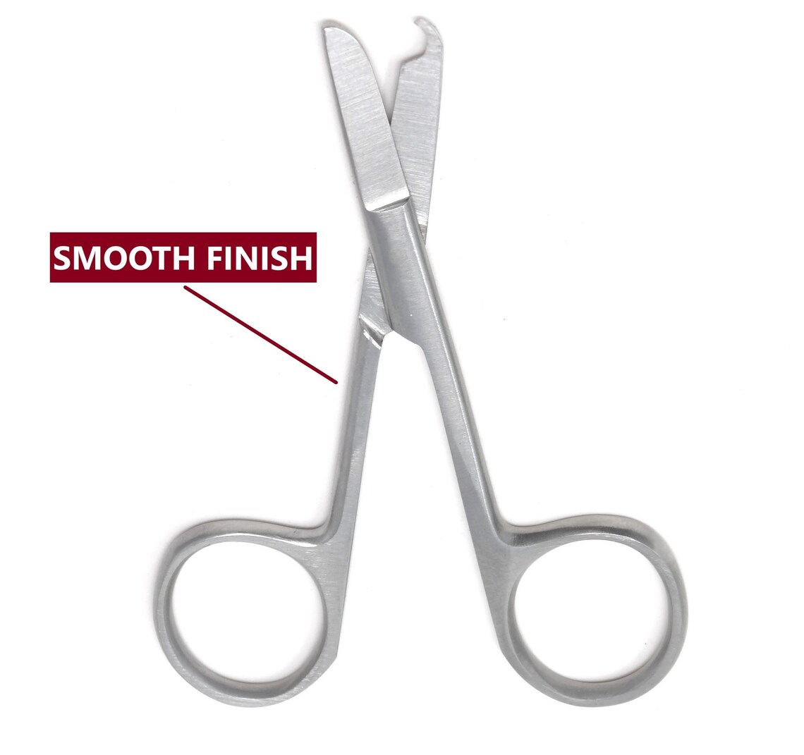 3.5 Suture Scissors Stitch Removal Forceps with One Hook Etsy
