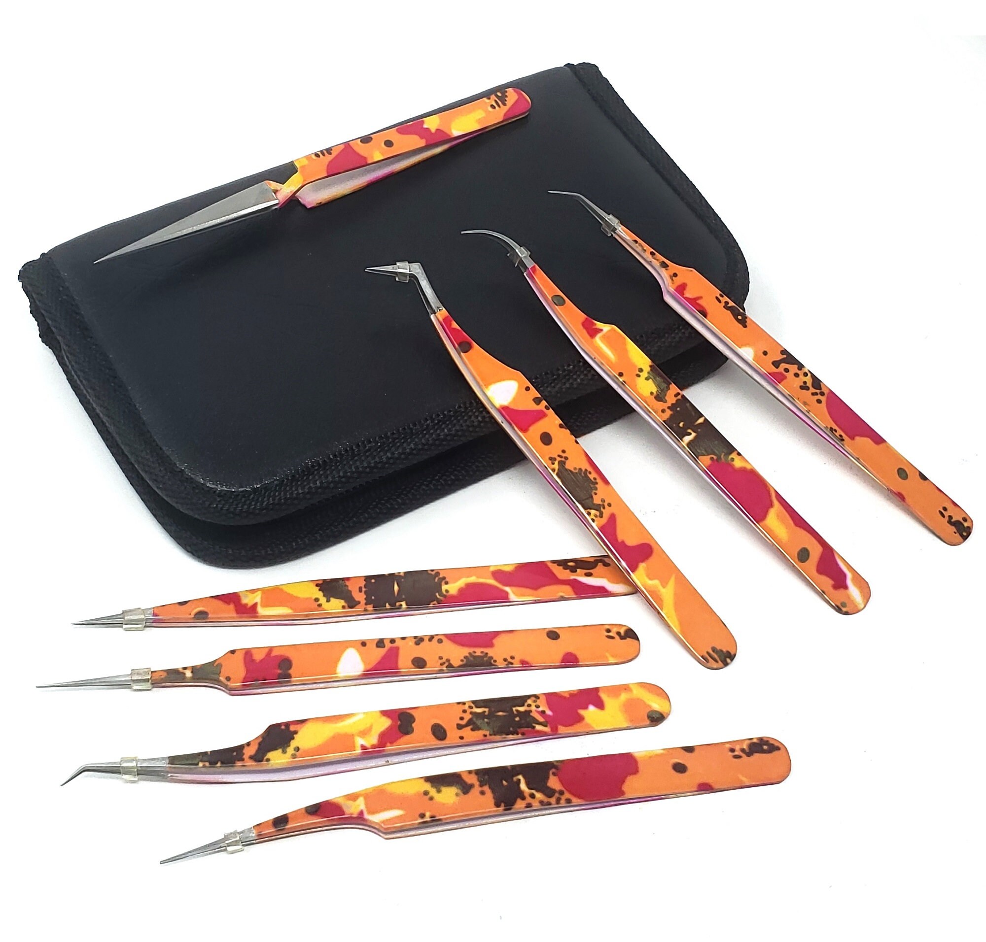 Colorful Bent Sticker Tweezers