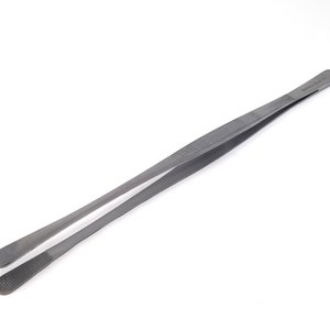 Large Chef Tweezers with Wide Serrated Jaws Kitchen Tongs for Grilling Cooking Plating Serving Food 12&quot; Pincer Stainless Steel Pliers