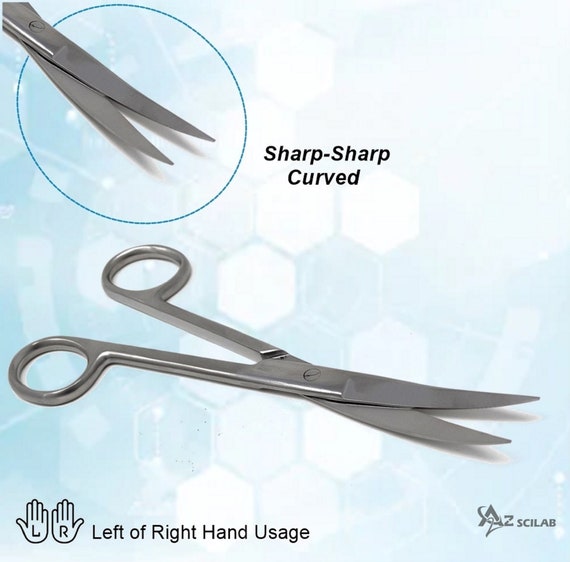 Small Scissors all Purpose, Sharp Mini Detail Craft Scissors Set with  Protective Cover, Precision Straight Fine Tips Design, Ideal for Paper  Cutting