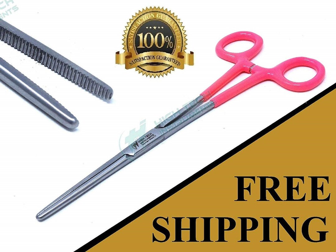 Stainless Steel Curved Locking Forceps For Fishing 10 Pack 10 Pack Curved Hemostat Forceps – Stainless Steel Locking Clamps For Fishing, First Aid, Crafts Hemostatic Clamp - Foto 2