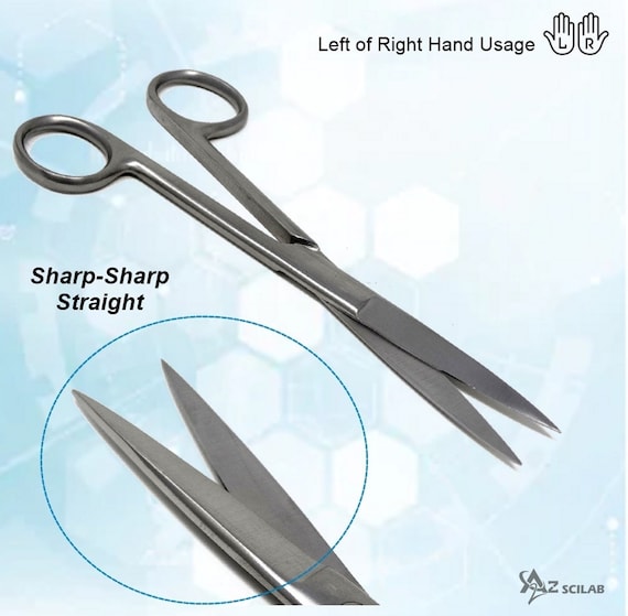 5 PCS, Craft Scissors All Purpose Scissors Set with Sharp Stainless Steel  Blades
