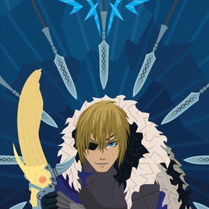 Dimitri Fire Emblem 3 huizen-poster