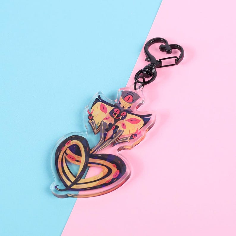 Sir Pentious Hazbin Hotel Keychain - Etsy