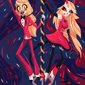 Hazbin Hotel Charlie Poster