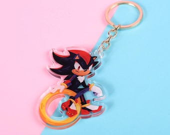 Shadow the hedgehog Keychain