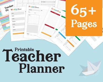 The Ultimate Teacher Planner Bundle, Teacher Planner Printable, Teacher Planner, Teacher Planner Digital Printable