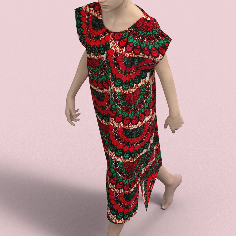 circular kitenge dresses