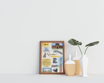 Purdue University Illustration | Digital File
