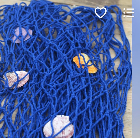 Nautical Fish Net Great For Decoration Etsy