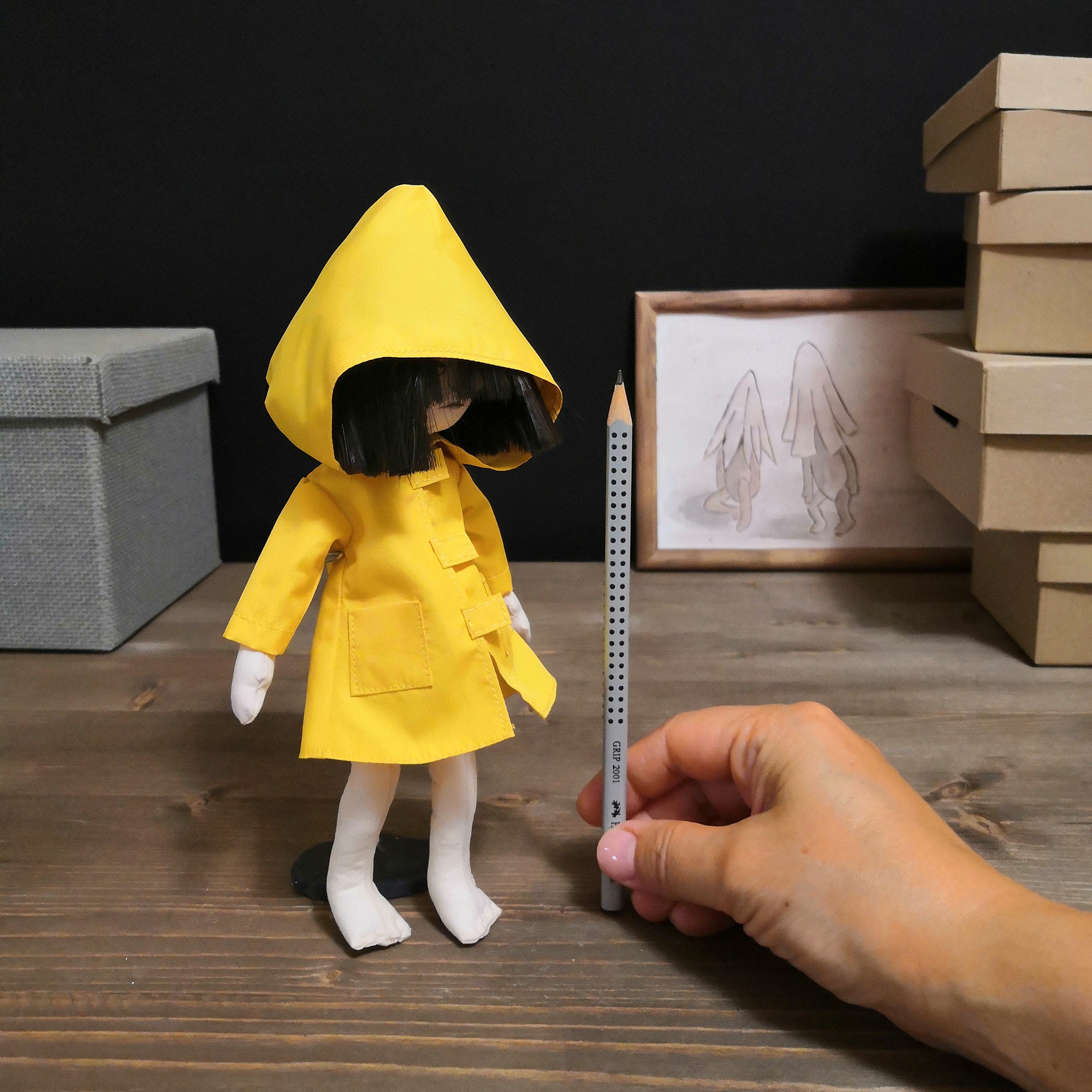 Little Nightmares Six Creepy horror doll Gamer and Geeky Etsy
