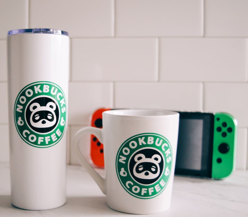 Animal Crossing Nook Starbucks 24oz Cold Cup 