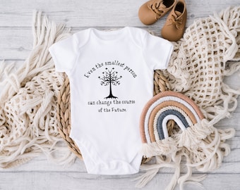Rings Bodysuit, Wizard, Tree, Smallest Person, Baby Gift, Baby Shower Gift, Coming Home Outfit, Lord, Geek, Baby Announcement