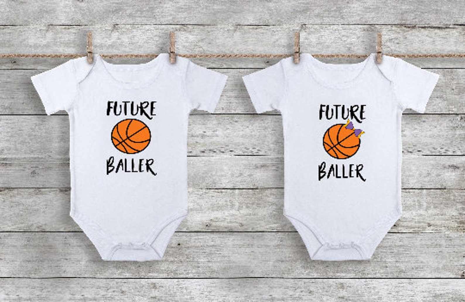 Basketball Baby Shirt Basketball Lover Gift Future Baller Etsy