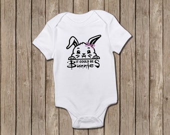 Vampire Slayer Bodysuit, Buffy Bodysuit, Bunny, Rabbit, Easter Bodysuit,  New Baby Gift, Baby Shower Gift, Reveal, Chosen One