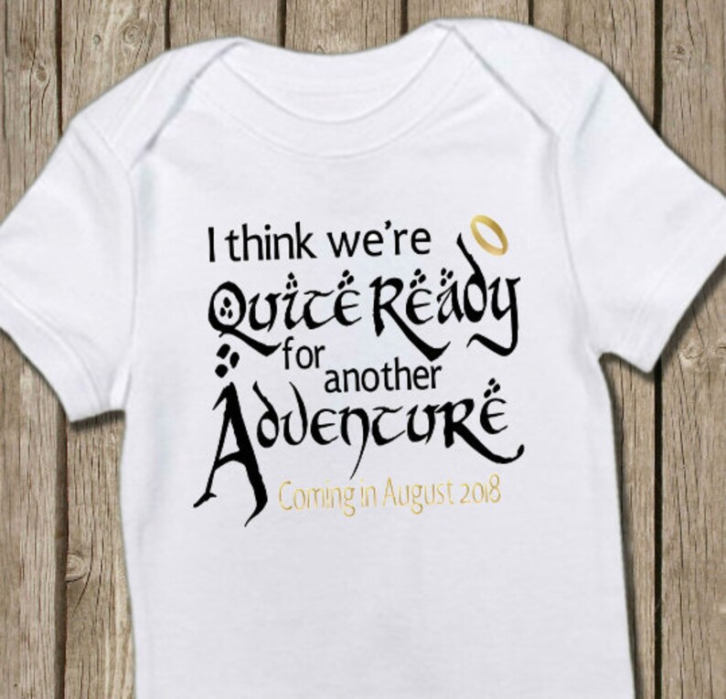 Husband Grandparents Pregnancy Announcement Shirt Another Adventure Best Friend Pregnancy Announcement Onesies\u00ae Bodysuit Ring Auntie
