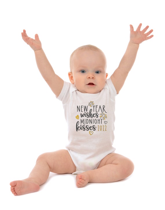 Body per bambini di Capodanno 2022, vestito per bambini di