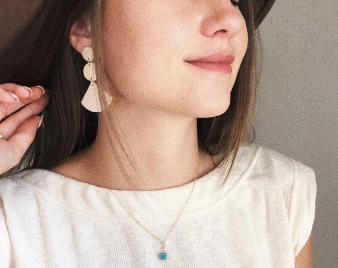 The Sorrento Sun Turquoise Necklace