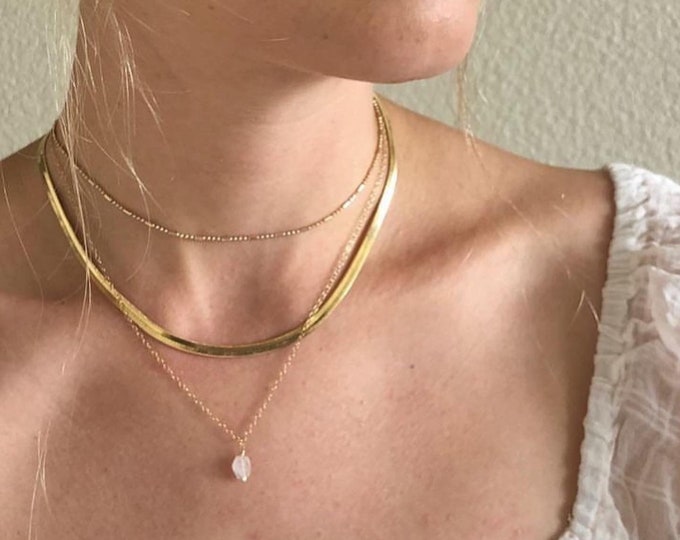 The Isla Moonstone Necklace