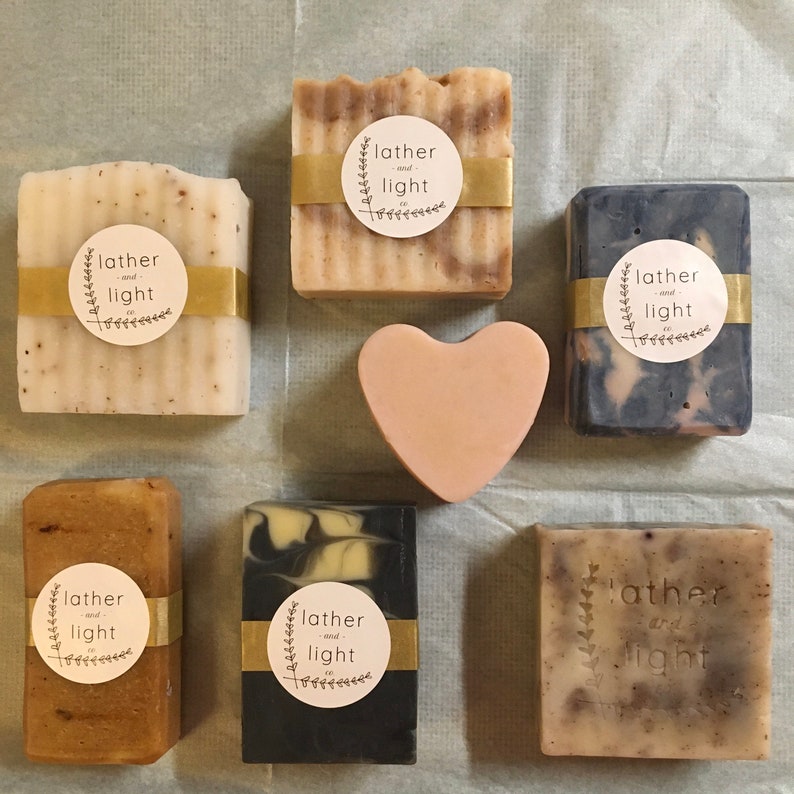 Soap Box Choose 3 5 or 7 Handcrafted Soaps Soap Gift Etsy