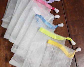 Mesh Soap Saver bag-no more bar soap mess-travel soap bag