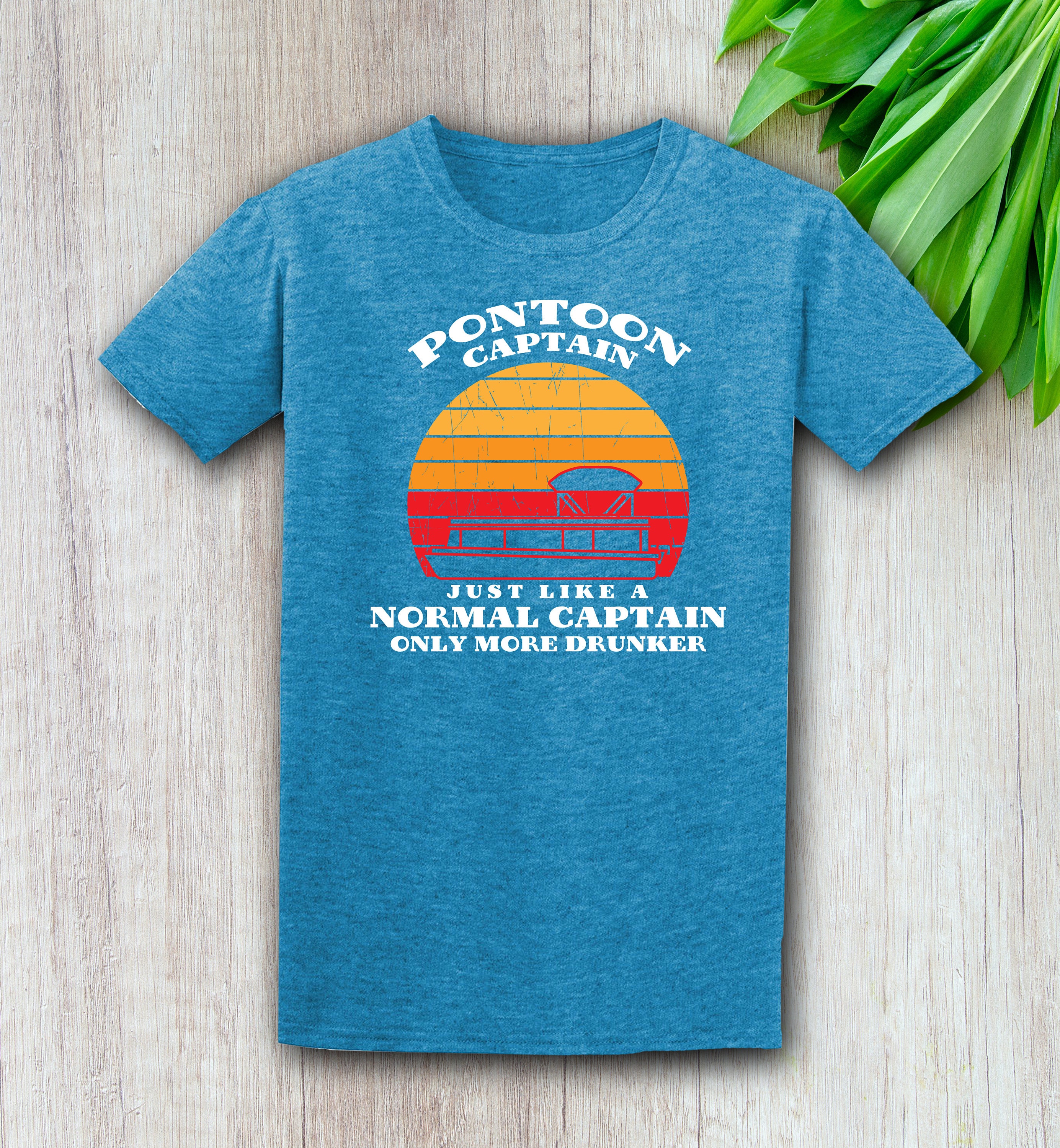 Captain Normal Pontoon Captain Just Like a Normal Captain Only More Drunker - Etsy