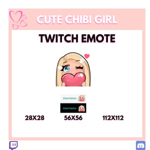 Süße chibi Mädchen zucken emote| Liebe Blonde Haare blaue Augen Mädchen