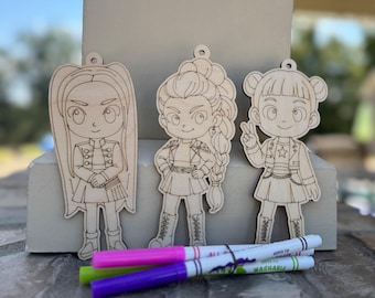 KPop Demon Hunters Party Favors | Huntrix Craft | KPop DIY