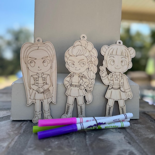 KPop Demon Hunters Party Favors | Huntrix Craft | KPop DIY