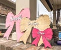 Personalized Wooden Bow Name Sign: Baby Girl Nursery Decor