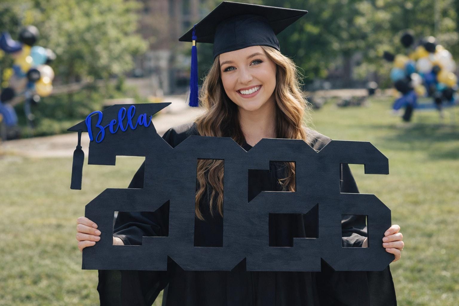 Personalized Class of 2026 Graduation Sign, Graduation Party Guest Book ...