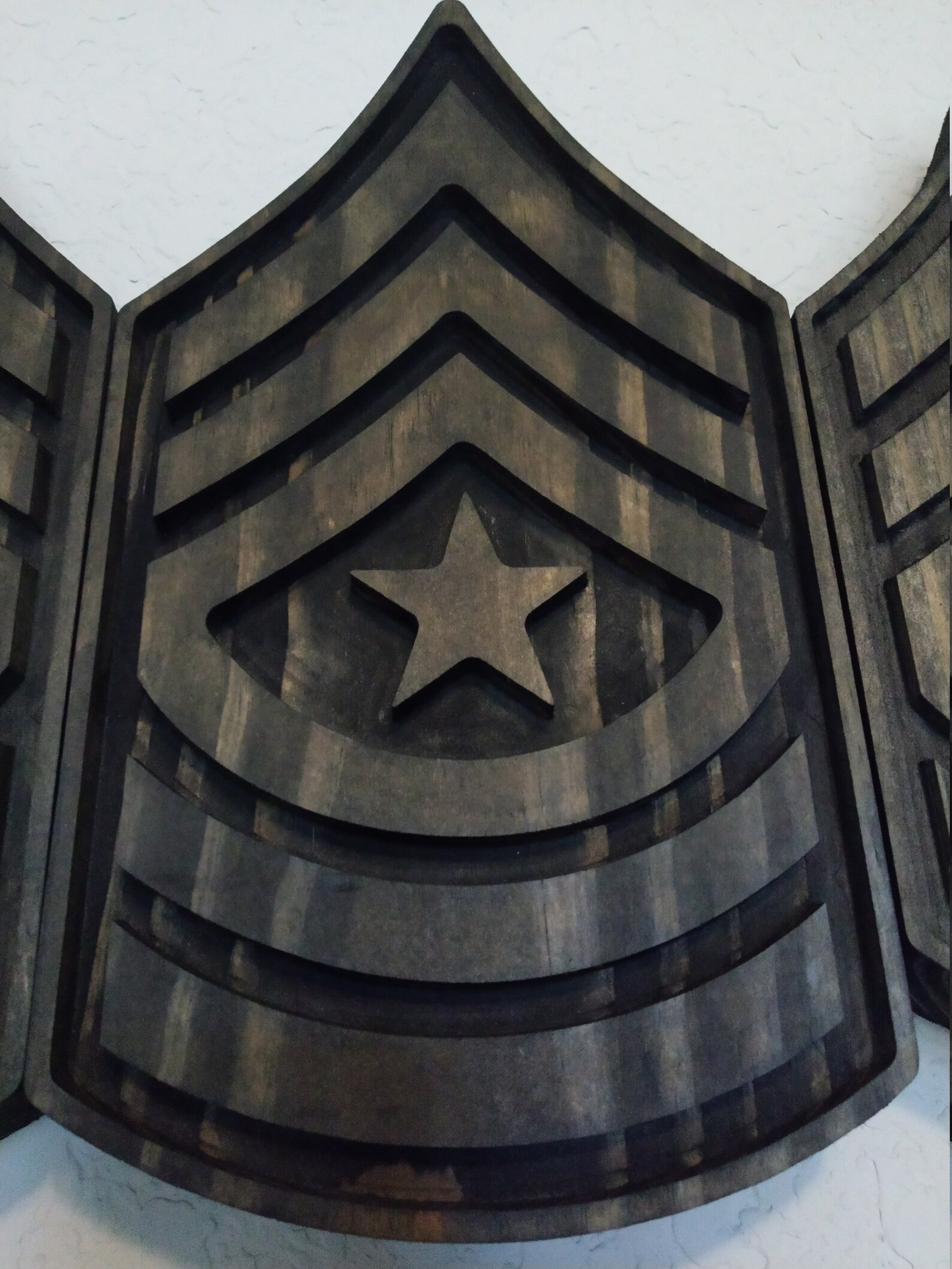 Army Sergeant Major Wall Mounted Insignia Etsy