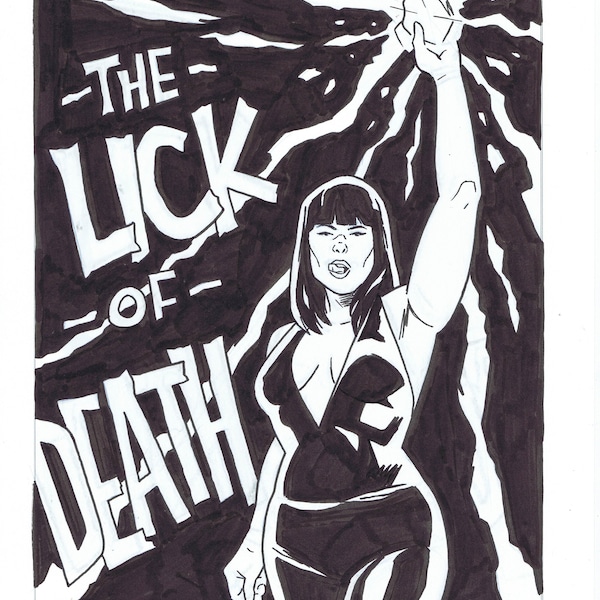 Lucha Underground: Catrina (Karlee Perez) Original Art