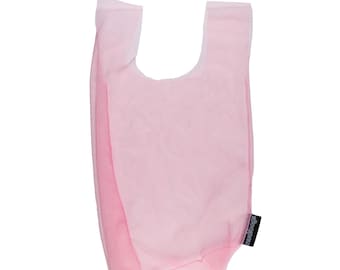 Baby Rosa Netztasche - Leichte wiederverwendbare Tülltasche für Geschenke, Produkte, Reisen und Alltagseleganz