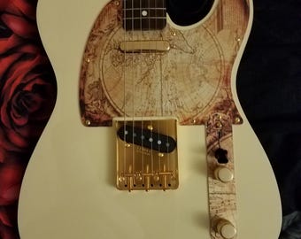 Piastra antigraffio TL per charra Tele-Telecaster USA/messico parti della piastra antigraffio per battipenna per charra elettrica multicolore 24BD 18 Piastra antigraffio TL per charra Tele-Telecaster USA/messico parti della piastra antigraffio per battipenna per charra elettrica multicolore 24BD 18